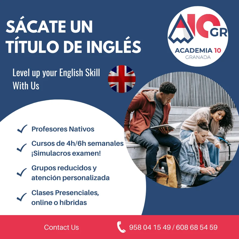 Flyer sácate tu título de inglés